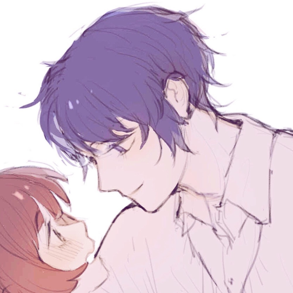 動漫情侶頭像日常小甜蜜瞬間記錄