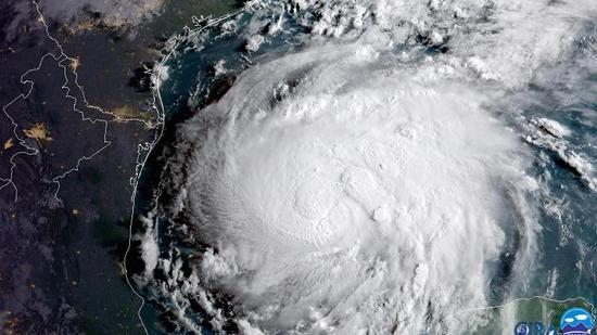 哈維颶風(fēng)最新動態(tài)，自然美景的探索之旅啟程！