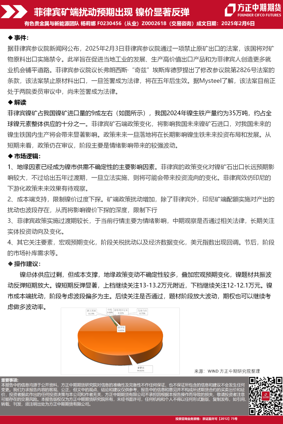 菲律賓鎳礦最新動態(tài)，科技革新引領(lǐng)鎳的力量重塑未來生活