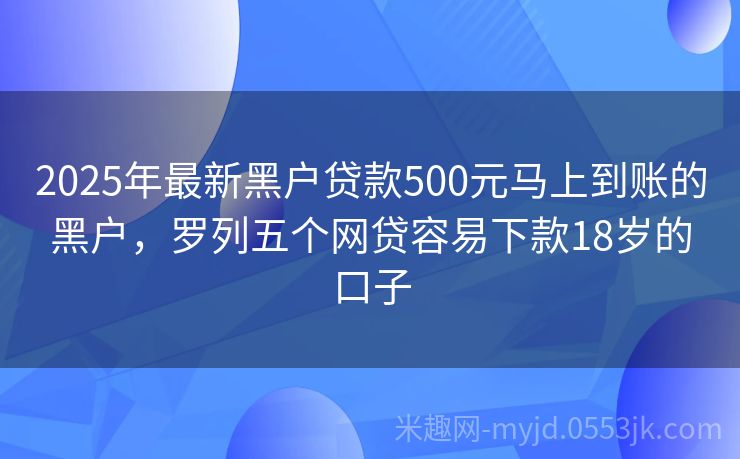 2025年黑戶最新口子申請指南，初學(xué)者與進(jìn)階用戶通用步驟